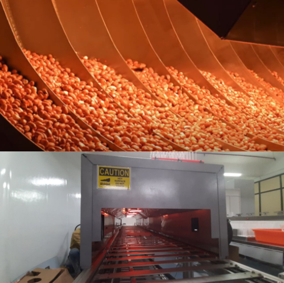Infrared drying system for food industry Infrared drying system for food industry