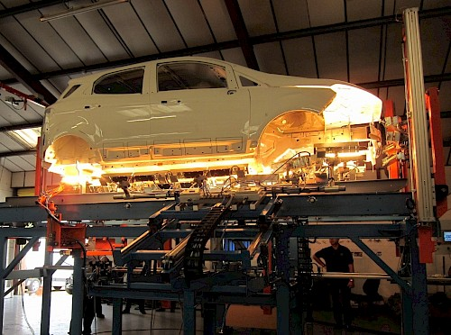 automotive infrared paint drying