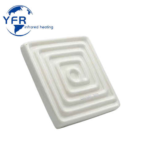 Far-infrared Ceramic Heating Plate Plastic Absorbing Machine Ceramic Embedded Heating Brick Electric Heating Pads120mm*120mm