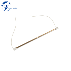 Gold-plated Single-tube Tungsten Infrared Heating Lamps That Can Be Used for Welding.