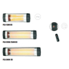 Infrared Heater Carbon fiber/quartz tube Infrared Heater.1-24 hours timer,Waterproof for mechanic version