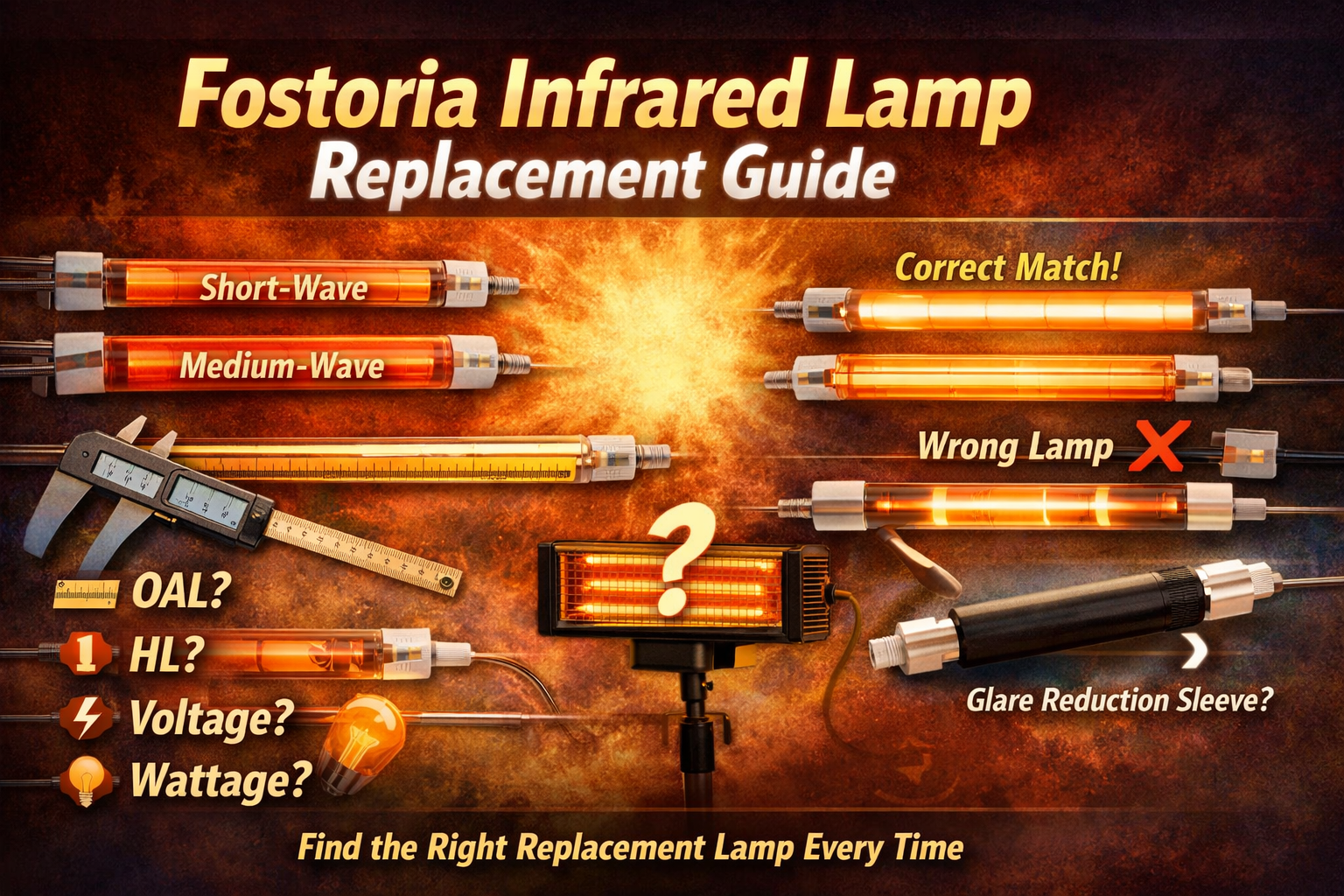 Fostoria Replacement Infrared Lamps Guide