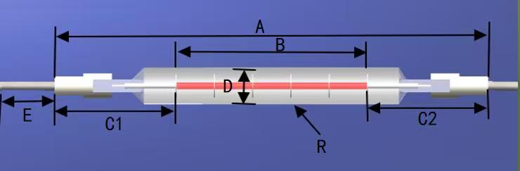 drawing for infrared lamp