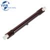 Infrared Ruby Elements With Ceramic Coating Quartz Infrared Heating Lamps