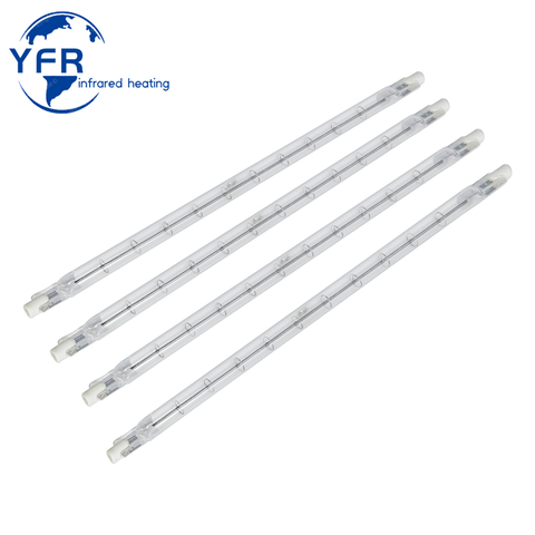 Single Tube Clear NIR Halogen Lamps 