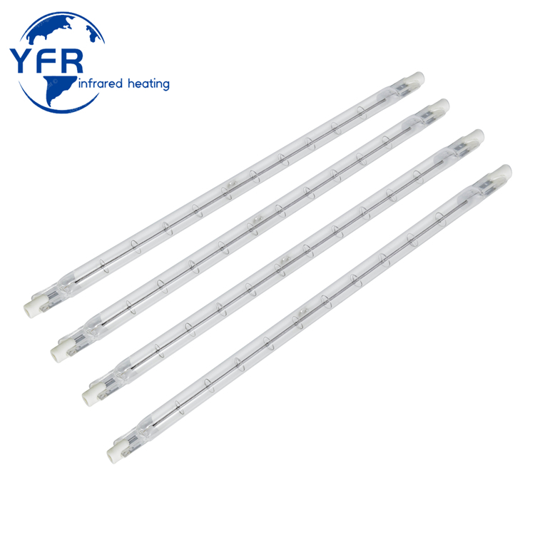 Single Tube Clear NIR Halogen Lamps 