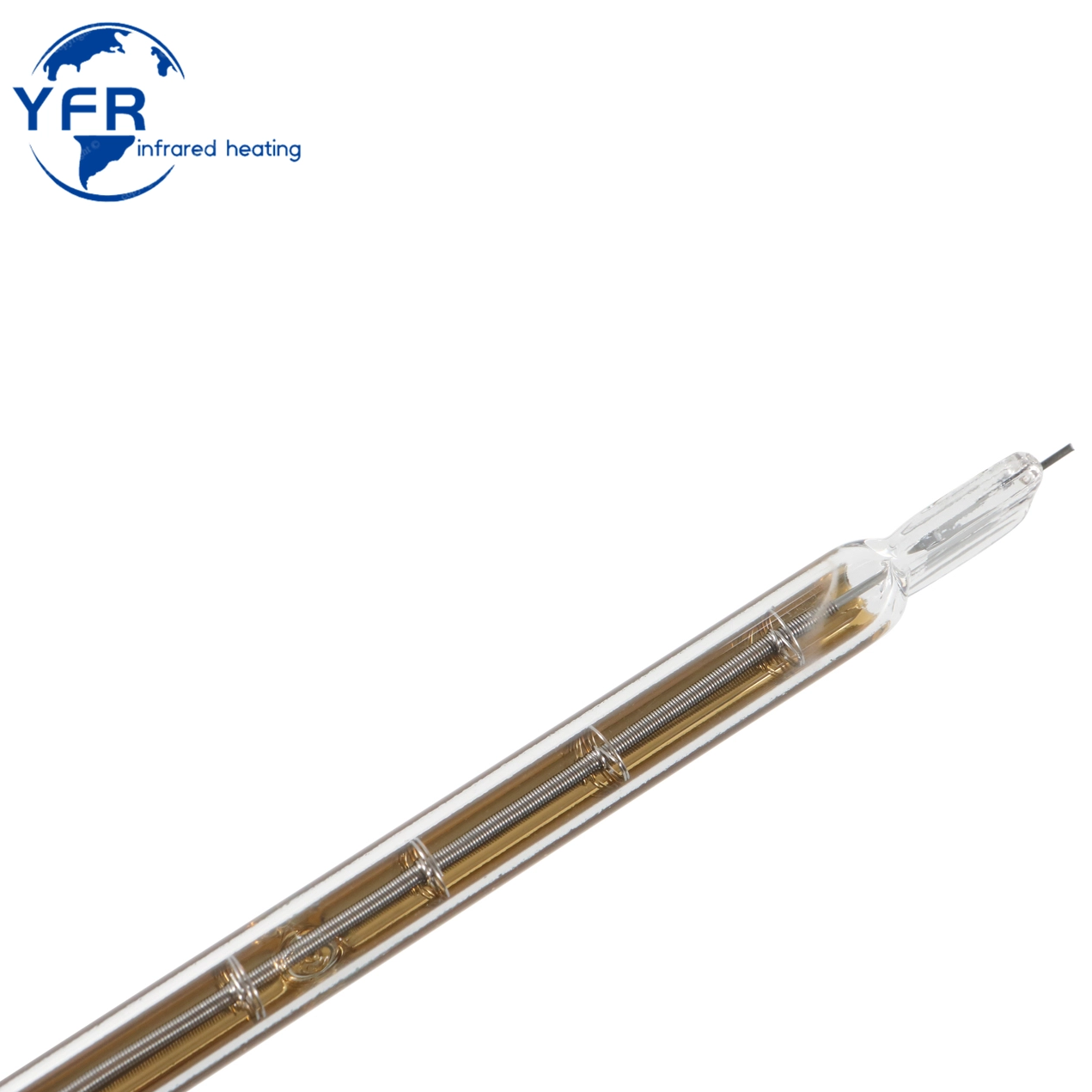 YINFRARED Bänder Gold Industrial Infrared Lamps | 2400W-6000W Gold-Coated Short Wave Heaters
