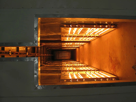 Infrared Glass Heating