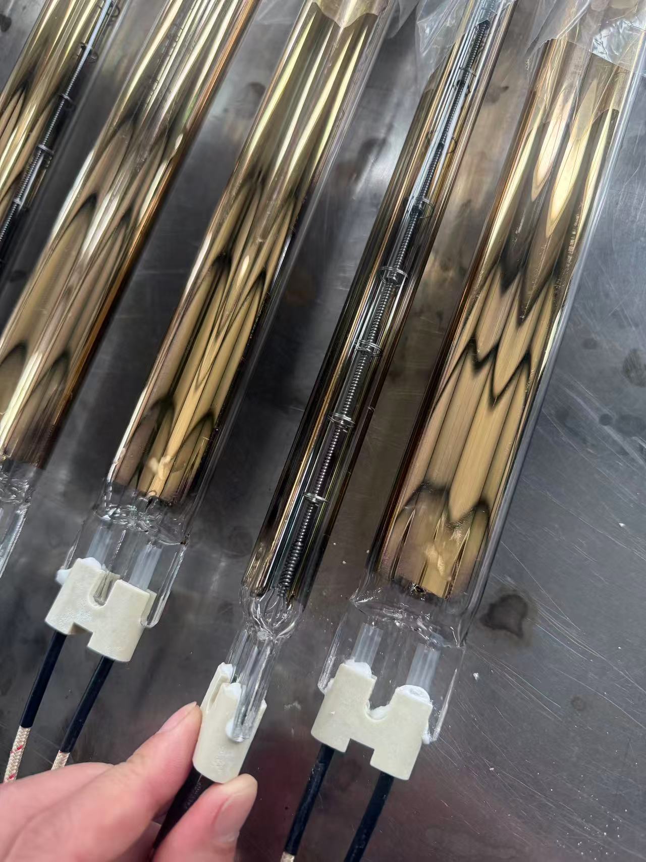 infrared lamp for glass cutting