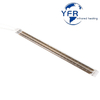 Gold-plated tungsten filament double-tube short-wave infrared heating lamps for printing machines, ovens