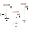 Infrared Heater Wall mounted/freestanding Mechanical/remote control Infrared Heater