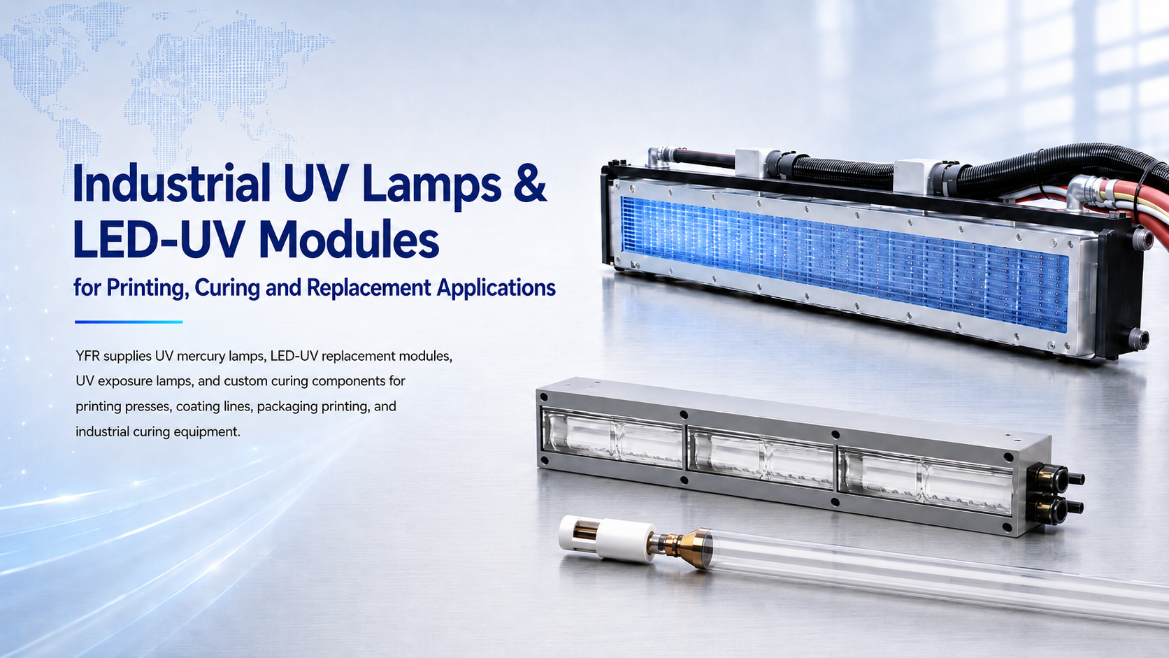 Industrial UV lamps