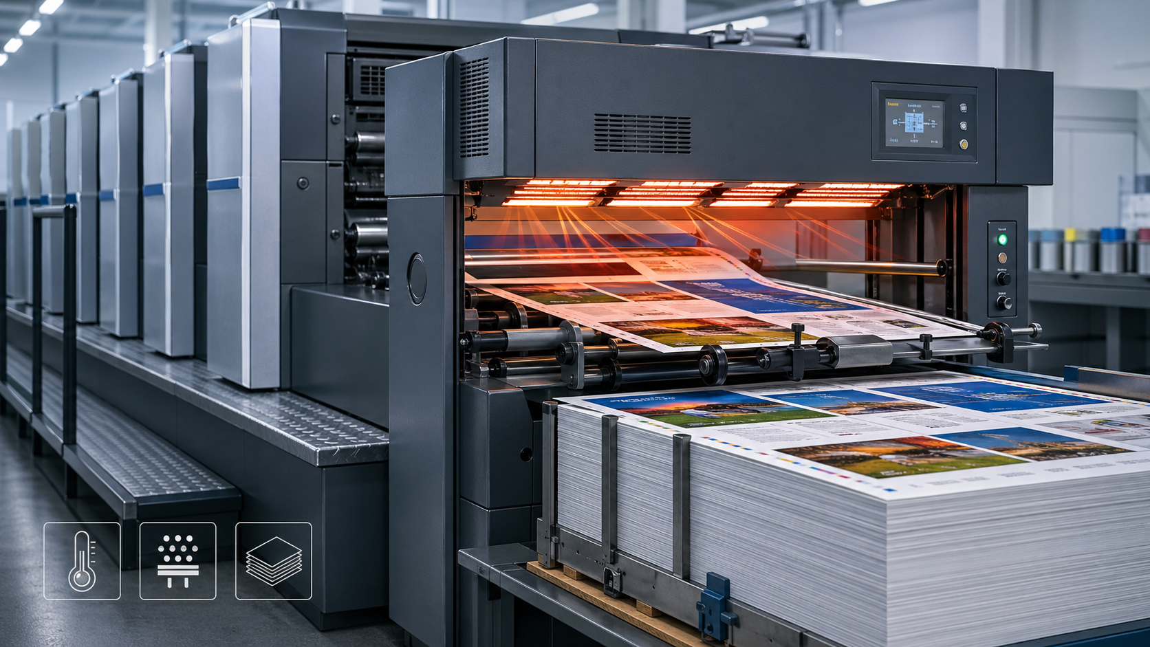 Infrared Drying for Offset Printing