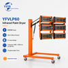 YFVLP60 6000W Short Wave Infrared Paint Dryer for Automotive Body Repair