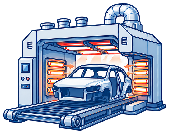 Automotive Paint Curing