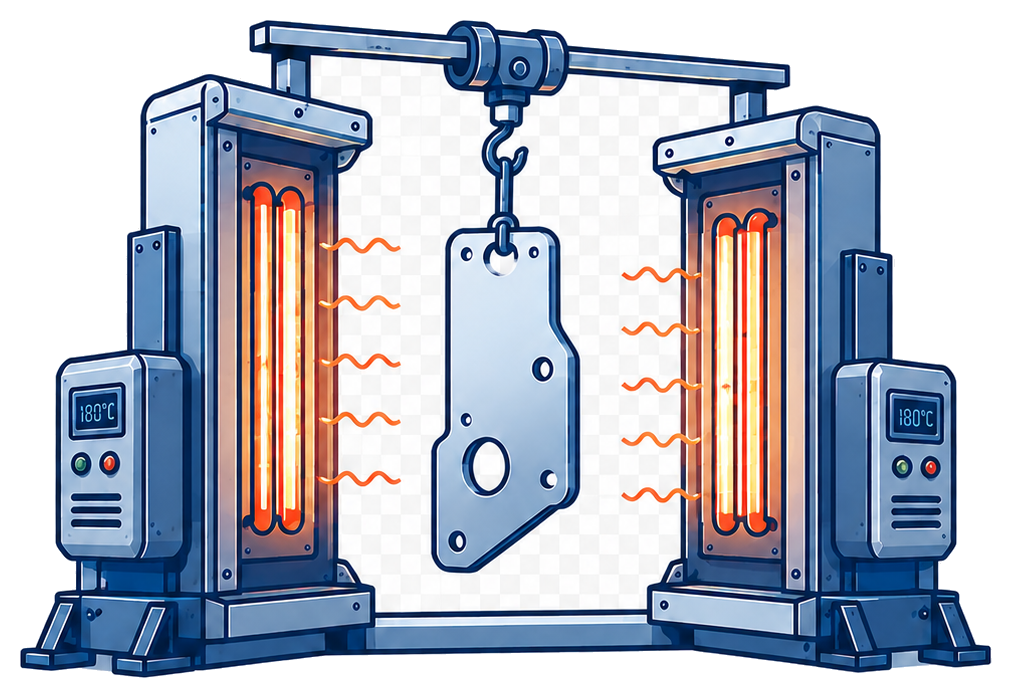 Powder Coating Preheating