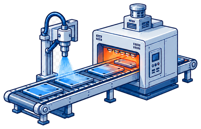 Coating And Curing Lines