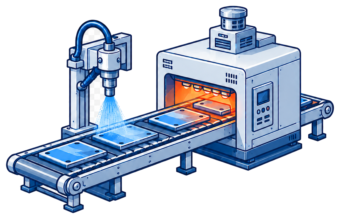 Coating And Curing Lines