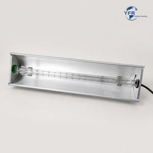 Preassembled industrial infrared heating module with YFR branding