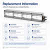 LED-UV Replacement Lamp Module for Heidelberg DryStar-Type Curing Systems