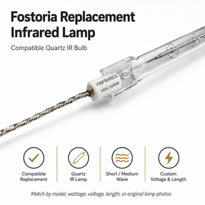 YFR Special Offer Fostoria Replacement Infrared Lamps