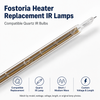 IR lamps for Fostoria heaters