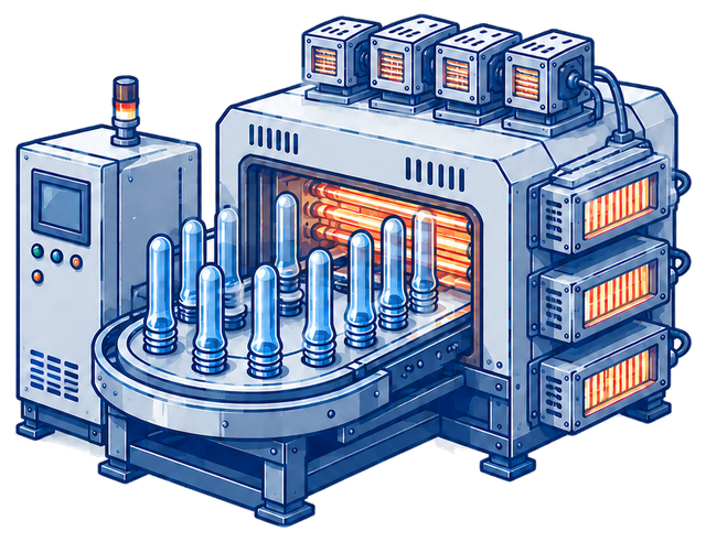 PET Preform Heating Ovens