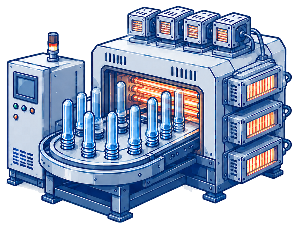PET Preform Heating Ovens