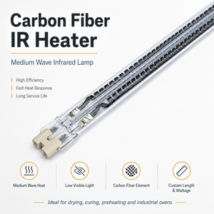 Carbon Fiber IR Heater for Industrial Heating