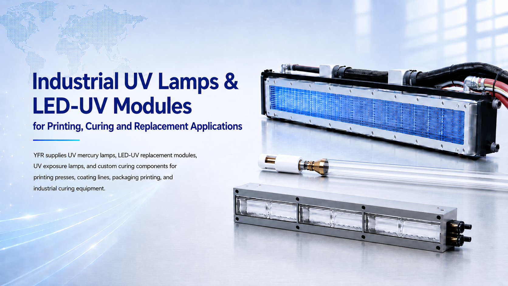 Industrial UV lamps